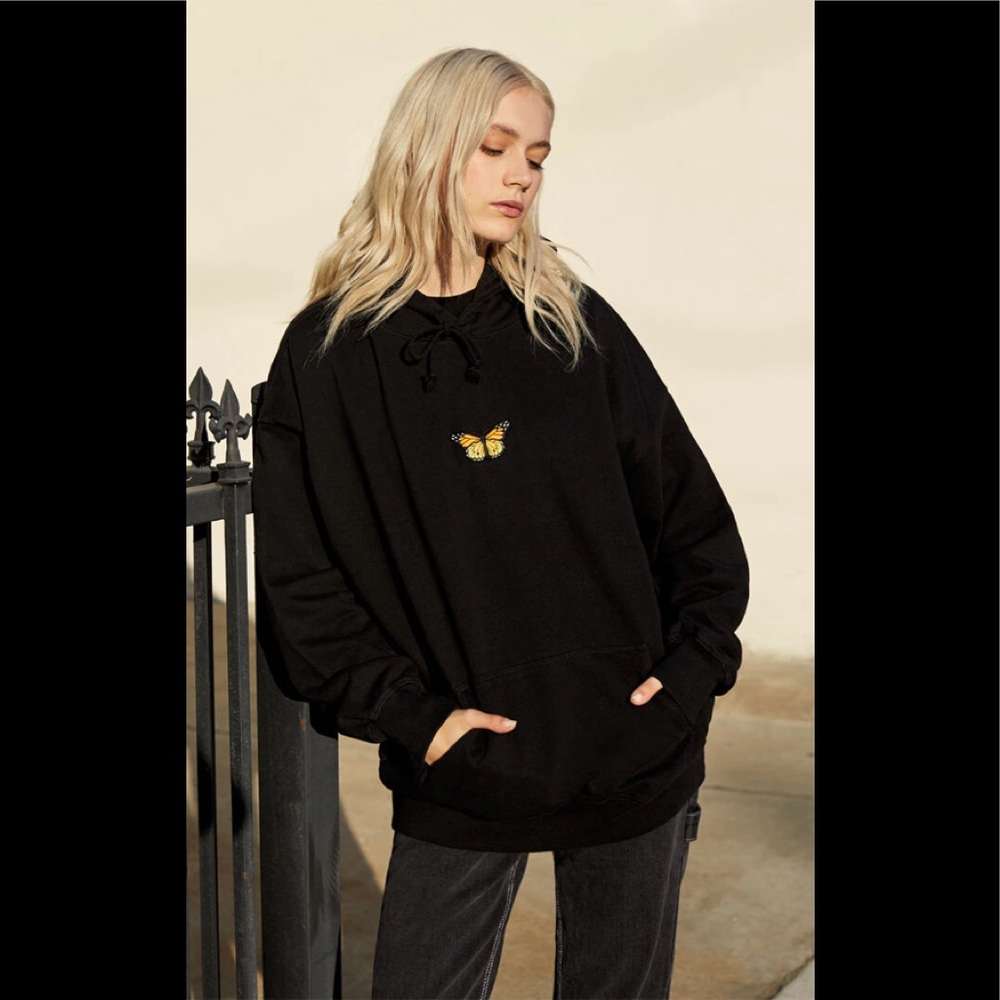 John Galt butterfly hoodie